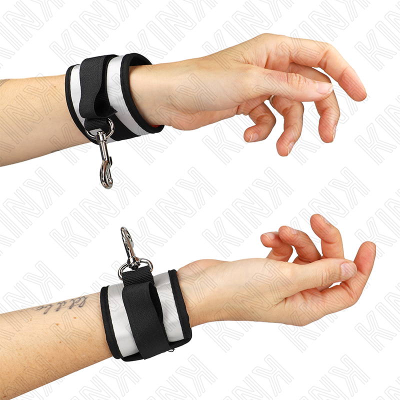 La marca KINK WRIST RESTRAINT nos facilita esta imagen de su producto KINK - MUÑEQUERAS NEOPRENO GRISES 23 X 5 CM para nuestro catálogo.