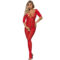 La marca SUBBLIME BODYSTOCKINGS nos facilita esta imagen de su producto SUBBLIME - 951825 BODYSTOCKING CROTCHLESS DE REJILLA CON PATRÓN DE ROSAS ROJO XS/M para nuestro catálogo.