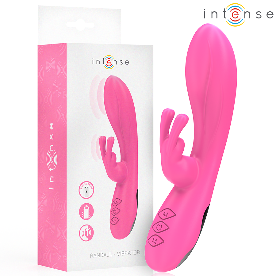 La marca INTENSE FUN nos facilita esta imagen de su producto INTENSE - RANDALL VIBRADOR RABBIT 10 VIBRACIONES ROSA para nuestro catálogo.