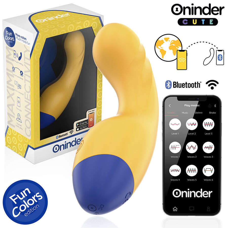 La marca ONINDER CUTE nos facilita esta imagen de su producto ONINDER CUTE - LOVE BUDDY MASTER VIBRADOR PUNTO G - APP MUNDIAL GRATUITA para nuestro catálogo.