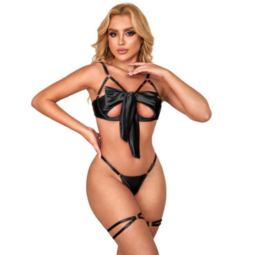 La marca SUBBLIME SETS nos facilita esta imagen de su producto SUBBLIME - 955205 SET SUJETADOR CON LAZO NEGRO AJUSTABLE L/XL para nuestro catálogo.