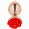 La marca KINK PLEASURE PLUGS nos facilita esta imagen de su producto KINK - PLUG ANAL ORO ROSADO ROSA ROJA L para nuestro catálogo.