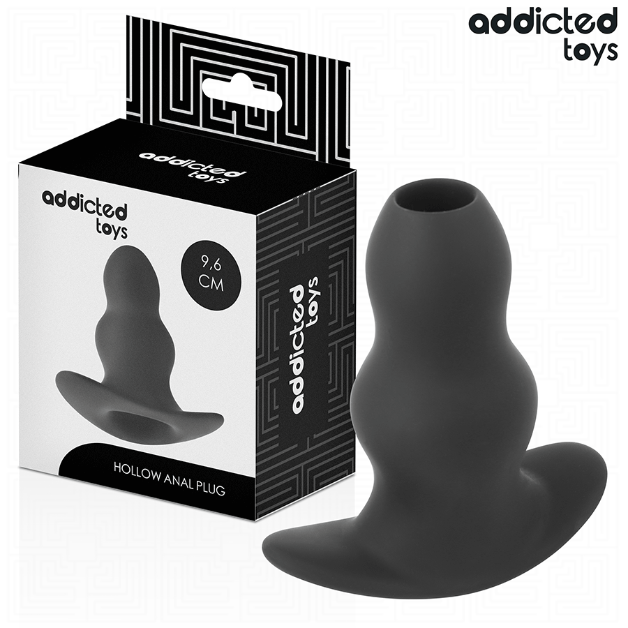 La marca ADDICTED TOYS nos facilita esta imagen de su producto ADDICTED TOYS - PLUG ANAL HUECO SILICONA TALLA M 9