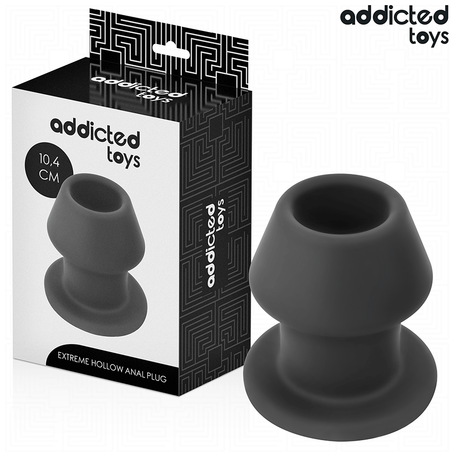 La marca ADDICTED TOYS nos facilita esta imagen de su producto ADDICTED TOYS - PLUG ANAL HUECO EXTREM SILICONA TALLA L 10