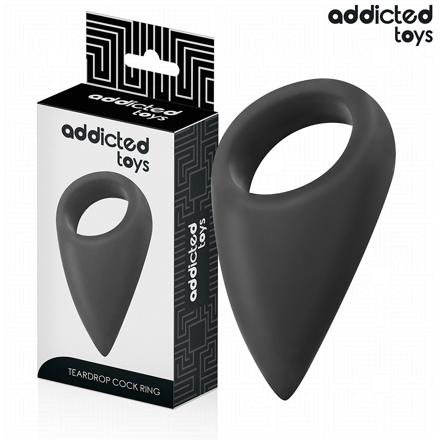 La marca ADDICTED TOYS nos facilita esta imagen de su producto ADDICTED TOYS - ANILLO CON FORMA DE LÁGRIMA PARA EL PENE para nuestro catálogo.