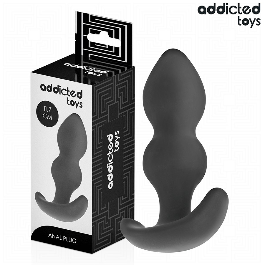 La marca ADDICTED TOYS nos facilita esta imagen de su producto ADDICTED TOYS - PLUG ANAL SILICONA TALLA L 11