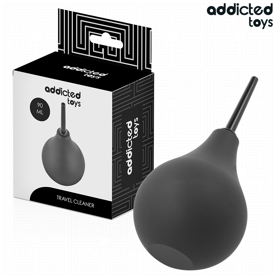 La marca ADDICTED TOYS nos facilita esta imagen de su producto ADDICTED TOYS - LIMPIADOR ANAL DE VIAJE TALLA S 90 ML para nuestro catálogo.