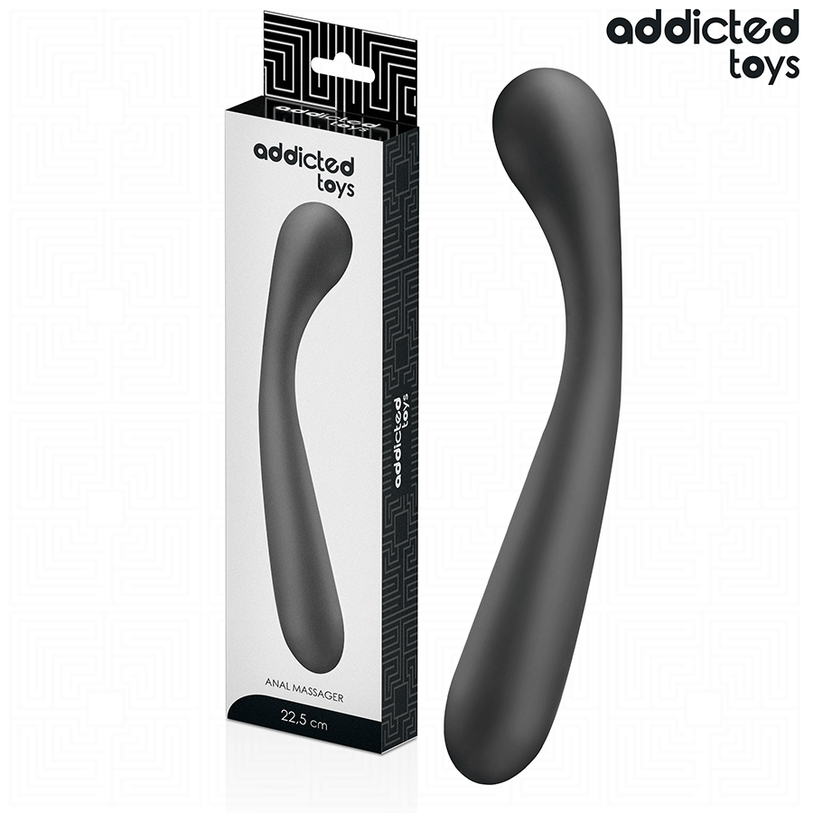La marca ADDICTED TOYS nos facilita esta imagen de su producto ADDICTED TOYS - MASAJEADOR ANAL DOBLE SILICONA 22