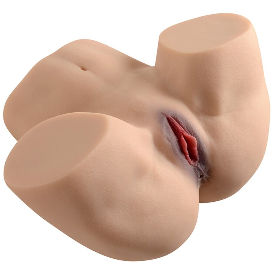 La marca XISE nos facilita esta imagen de su producto XISE - KALLY MASTURBADOR VAGINA Y ANO REALÍSTICO MULTIPOSICIÓN para nuestro catálogo.