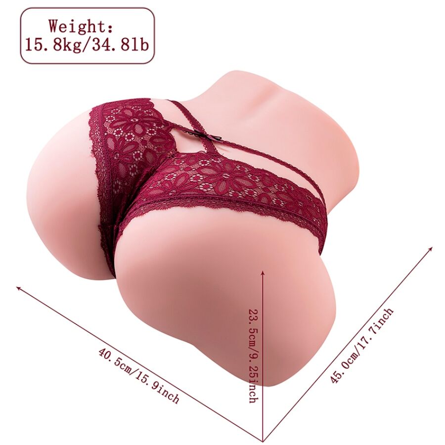 La marca XISE nos facilita esta imagen de su producto XISE - MARISA MASTURBADOR VAGINA REALÍSTICO MULTIPOSICIÓN CON THRUSTING para nuestro catálogo.