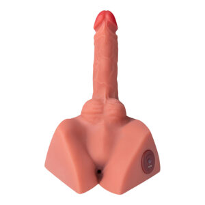 La marca XISE nos facilita esta imagen de su producto XISE - MICHAEL MASTURBADOR DILDO Y ANO REALÍSTICO CON THRUSTING 15 CM para nuestro catálogo.