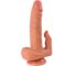La marca SHEQU nos facilita esta imagen de su producto SHEQU - JULIAN DILDO Y ESTIMULADOR DE CLÍTORIS CON VIBRACIÓN Y CONTROL REMOTO 16 CM para nuestro catálogo.