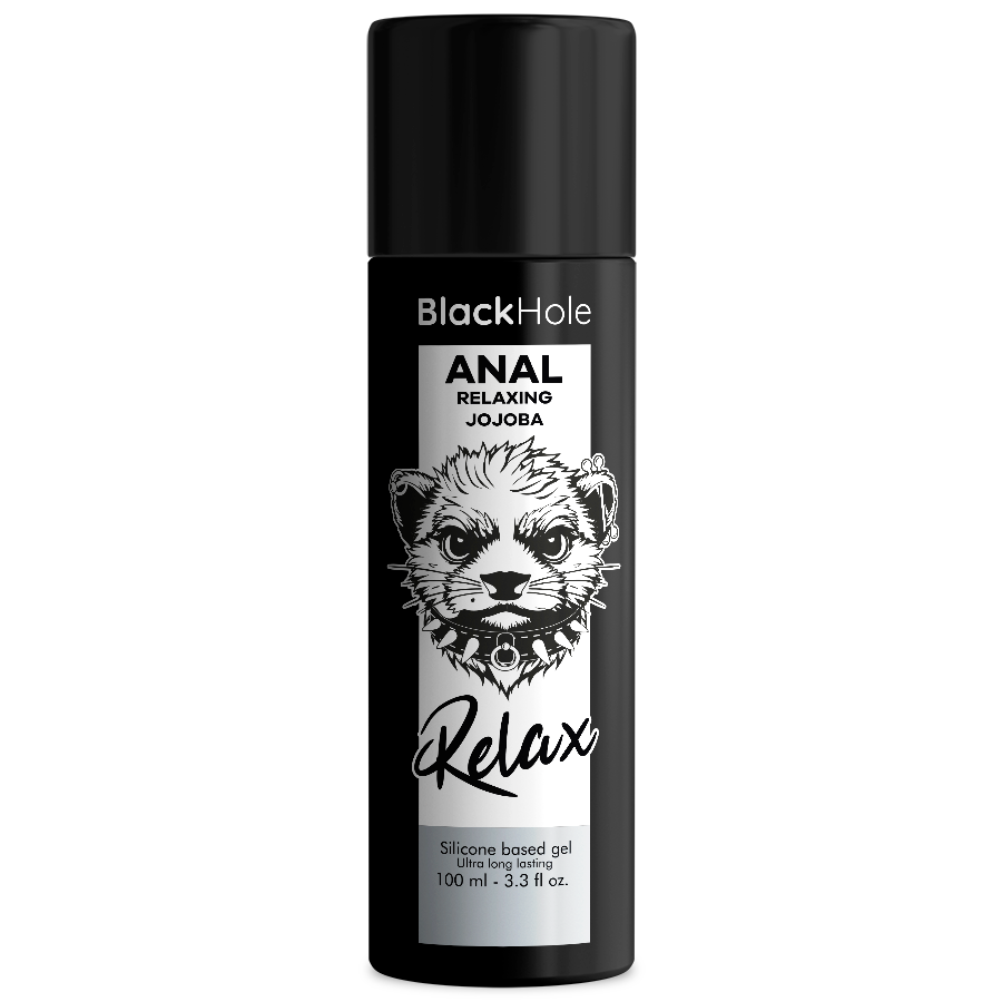 La marca BLACK HOLE nos facilita esta imagen de su producto BLACK HOLE - ANAL RELAXING CON JOJOBA BASE SILICONA 100 ML para nuestro catálogo.