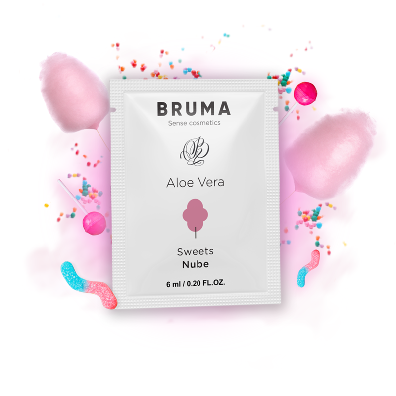 La marca BRUMA nos facilita esta imagen de su producto BRUMA - 6 ML GEL DESLIZANTE CON ALOE VERA SABOR A NUBE para nuestro catálogo.