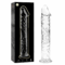 La marca NEBULA SERIES BY IBIZA nos facilita esta imagen de su producto NEBULA SERIES BY IBIZA - MODELO 12 DILDO CRISTAL TRANSPARENTE 17 CM -O- 3.5 CM para nuestro catálogo.