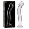 La marca NEBULA SERIES BY IBIZA nos facilita esta imagen de su producto NEBULA SERIES BY IBIZA - MODELO 18 DILDO CRISTAL TRANSPARENTE 18.5 CM -O- 3.5 CM para nuestro catálogo.
