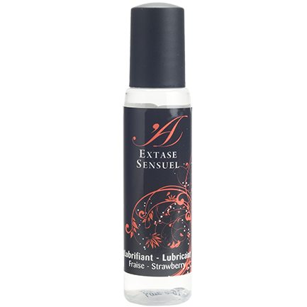 La marca EXTASE SENSUAL nos facilita esta imagen de su producto EXTASE SENSUAL - LUBRICANTE FRESA VIAJE 35 ML para nuestro catálogo.