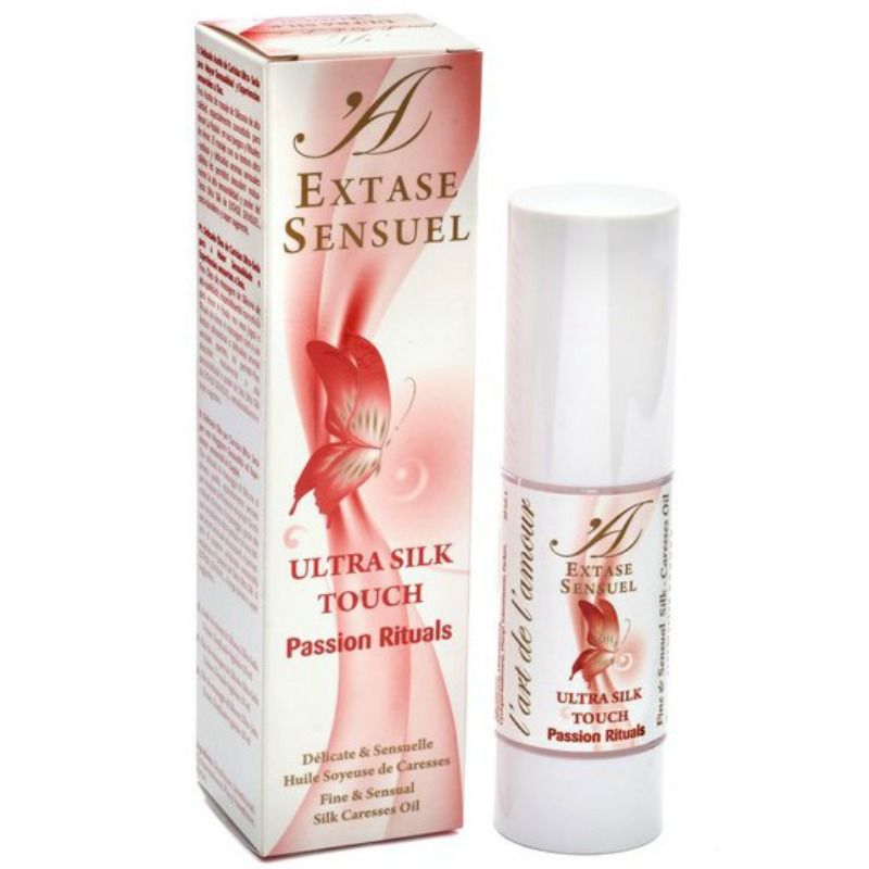 La marca EXTASE SENSUAL nos facilita esta imagen de su producto EXTASE SENSUAL - ACEITE MASAJE ULTRA SILK TOUCH PASSION RITUALS para nuestro catálogo.