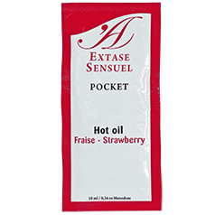 La marca EXTASE SENSUAL nos facilita esta imagen de su producto EXTASE SENSUAL - ACEITE ESTIMULANTE FRESA 10 ML para nuestro catálogo.