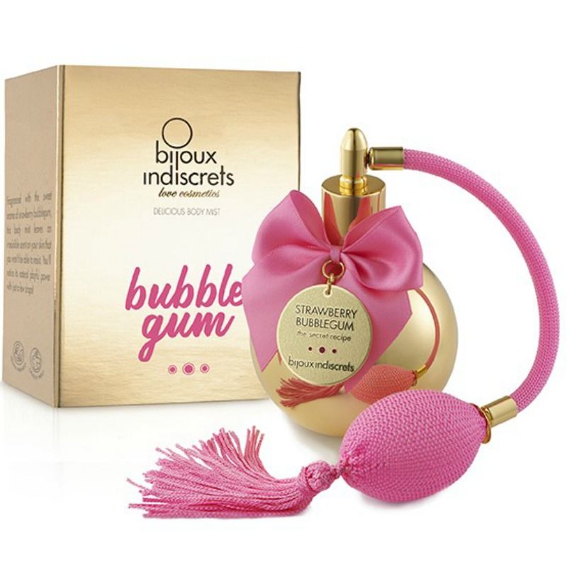 La marca BIJOUX LOVE COSMETIQUES nos facilita esta imagen de su producto BIJOUX - BUBBLE GUM BRUMA CORPORAL CHICLE FRESA 100 ML para nuestro catálogo.