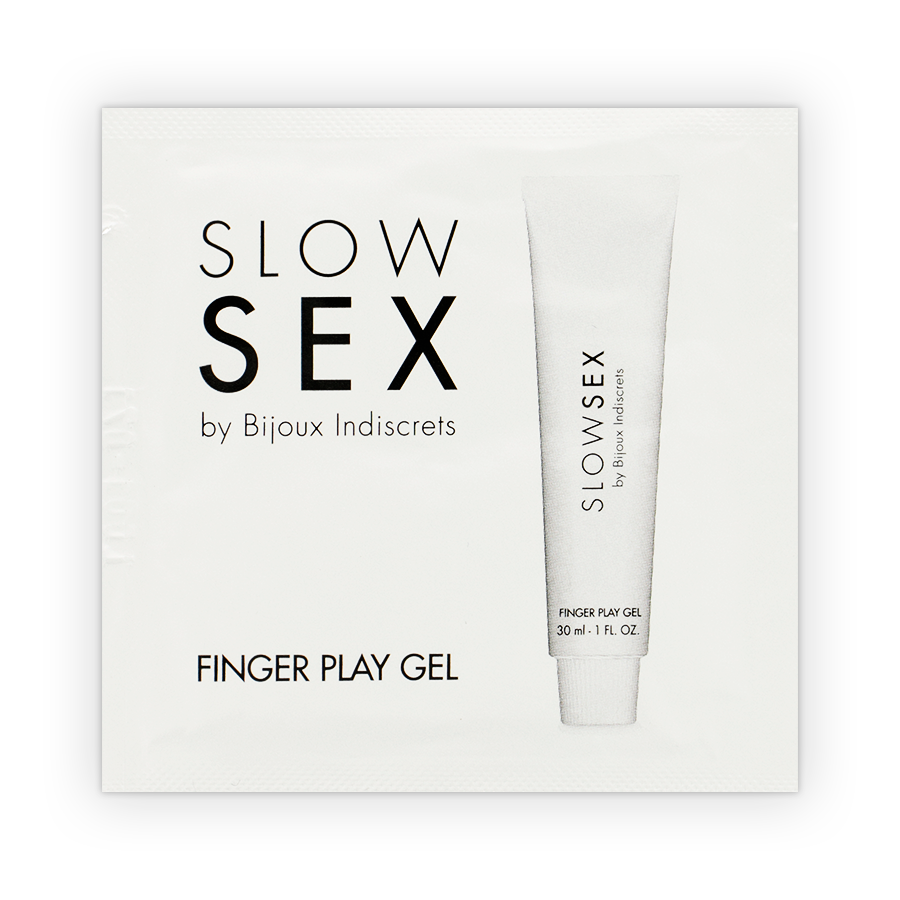 La marca BIJOUX SLOW SEX nos facilita esta imagen de su producto BIJOUX - SLOW SEX GEL DE MASAJE CON DEDOS FINGER PLAY MONODOSIS para nuestro catálogo.