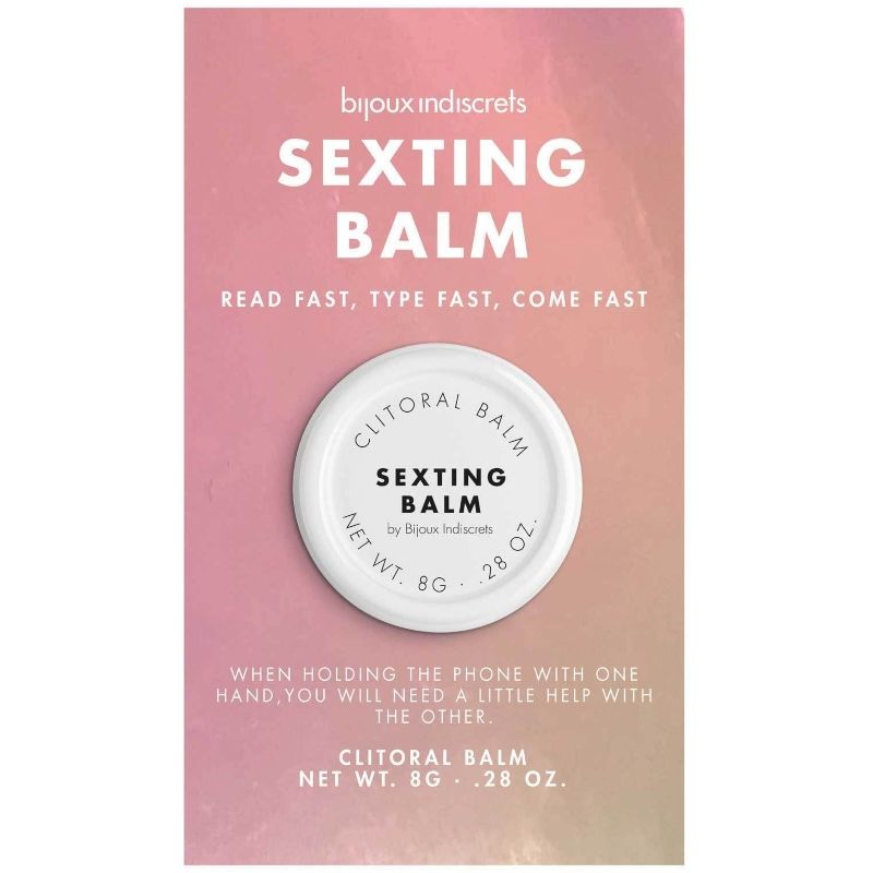 La marca BIJOUX LOVE COSMETIQUES nos facilita esta imagen de su producto BIJOUX - CLITHERAPY BALSAMO CLITORIS SEXTING BALM para nuestro catálogo.