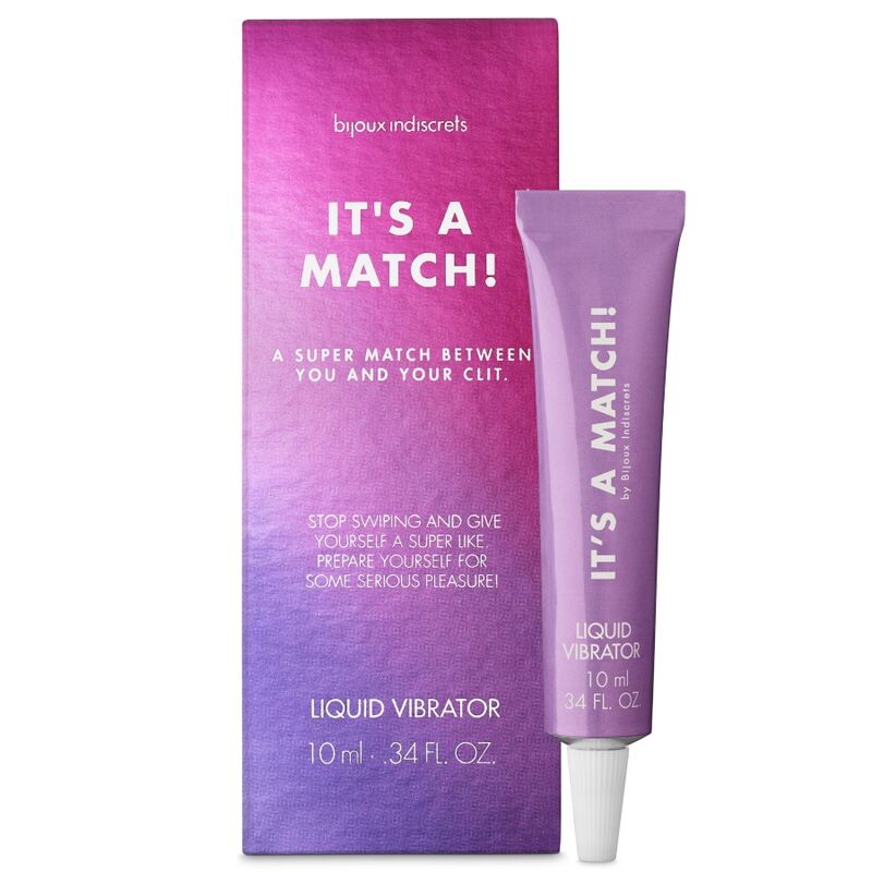La marca BIJOUX LOVE COSMETIQUES nos facilita esta imagen de su producto BIJOUX - ITS A MATCH VIBRADOR LIQUIDO 10 ML para nuestro catálogo.