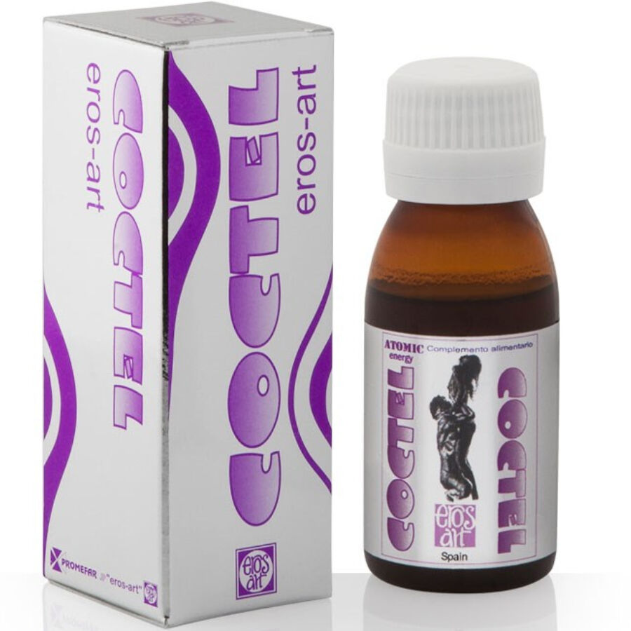 La marca EROS-ART nos facilita esta imagen de su producto Gotas de Amor – Complemento Alimenticio Afrodisíaco Natural para Potenciar la Libido y la Vitalidad Femenina para nuestro catálogo.