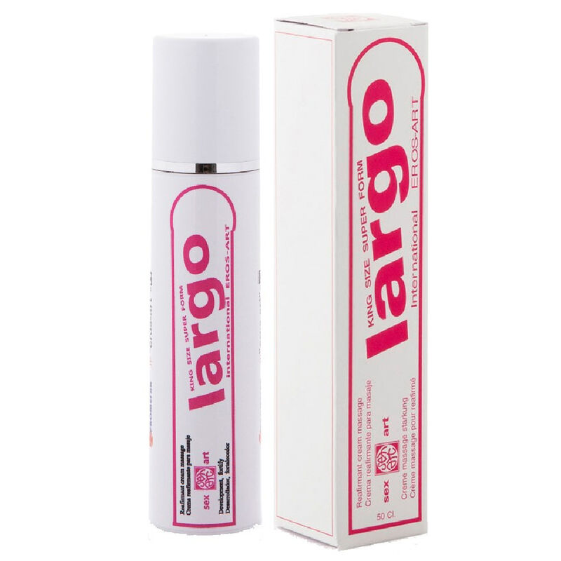 La marca EROS-ART nos facilita esta imagen de su producto EROS-ART - LARGO CREAM ALARGAMIENTO PENE 50 ML para nuestro catálogo.