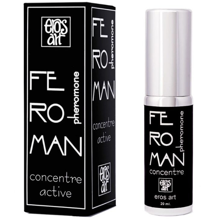 La marca EROS-ART nos facilita esta imagen de su producto EROS-ART - FEROMAN PERFUME FEROMONAS CONCENTRADO 20 ML para nuestro catálogo.