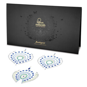 La marca BIJOUX DESIRE METALLIQUE nos facilita esta imagen de su producto BIJOUX - INDISCRETS FLAMBOYANT AZUL & VERDE para nuestro catálogo.