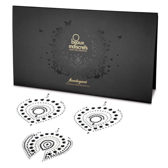 La marca BIJOUX DESIRE METALLIQUE nos facilita esta imagen de su producto BIJOUX - INDISCRETS FLAMBOYANT NEGRO & PLATA para nuestro catálogo.