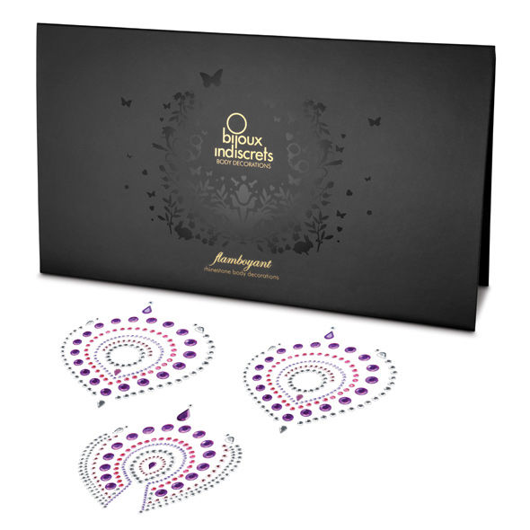 La marca BIJOUX DESIRE METALLIQUE nos facilita esta imagen de su producto BIJOUX - INDISCRETS FLAMBOYANT LILA & ROSA para nuestro catálogo.