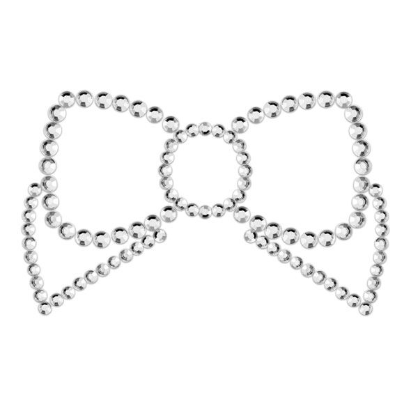 La marca BIJOUX JEWELRY nos facilita esta imagen de su producto BIJOUX - MIMI BOW CUBRE PEZONES PLATA para nuestro catálogo.