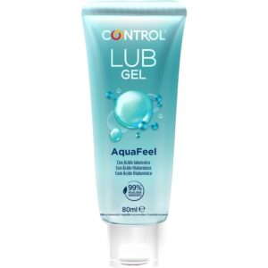 La marca CONTROL LUBES nos facilita esta imagen de su producto CONTROL - AQUAFEEL LUBRICANTE CON ÁCIDO HIALURÓNICO 80 ML para nuestro catálogo.