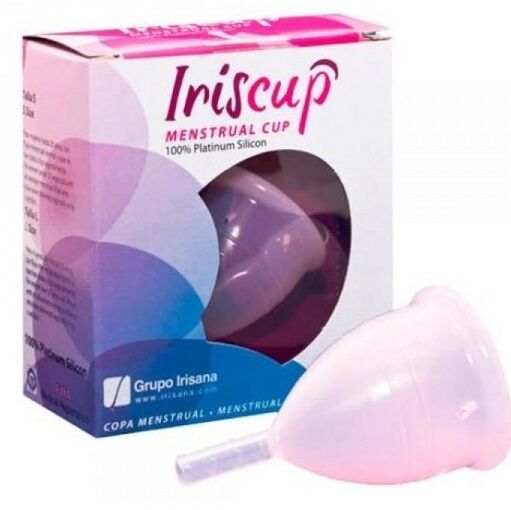 La marca IRISCUP nos facilita esta imagen de su producto IRISCUP - COPA MESTRUAL ROSA PEQUEÑA + BOLSA ESTERILIZADORA GRATIS para nuestro catálogo.