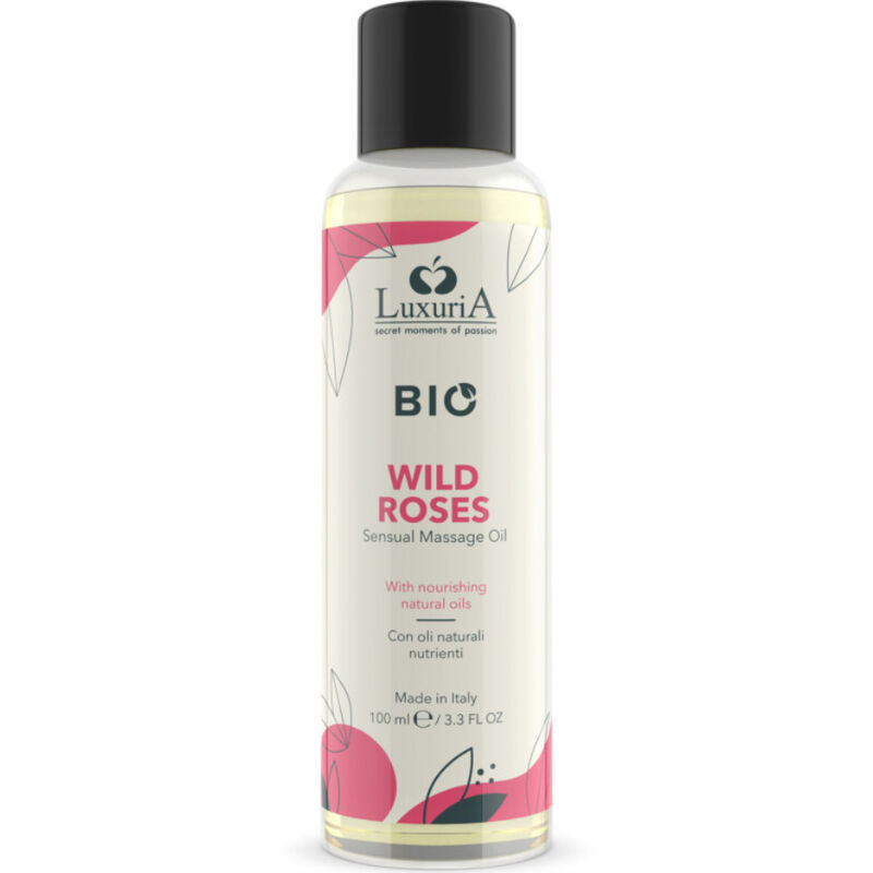 La marca INTIMATELINE LUXURIA nos facilita esta imagen de su producto INTIMATELINE LUXURIA - BIO ACEITE MASAJE WILD ROSES 100 ML para nuestro catálogo.
