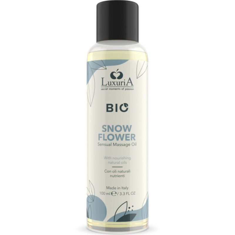 La marca INTIMATELINE LUXURIA nos facilita esta imagen de su producto INTIMATELINE LUXURIA - BIO ACEITE MASAJE SNOW FLOWER 100 ML para nuestro catálogo.