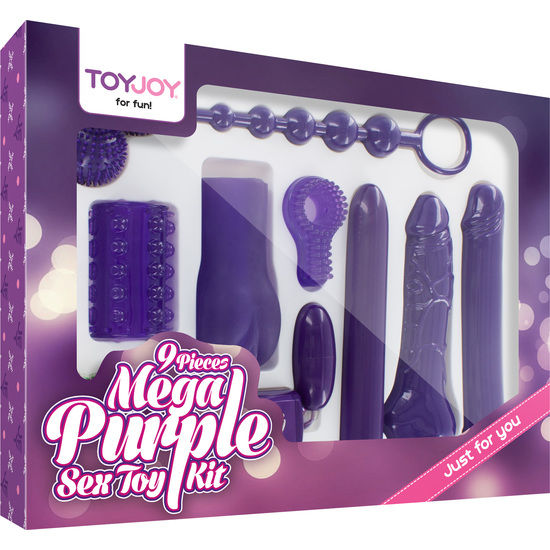 La marca TOYJOY nos facilita esta imagen de su producto TOYJOY - JUST FOR YOU MEGA PURPLE SEX TOY KIT para nuestro catálogo.