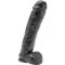 La marca GET REAL nos facilita esta imagen de su producto GET REAL - DILDO 28 CM CON TESTÍCULOS NEGRO para nuestro catálogo.