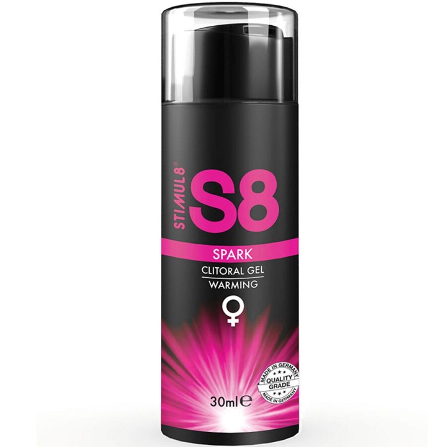 La marca STIMUL8 nos facilita esta imagen de su producto STIMUL8 - S8 SPARK GEL STIMULADOR DE CLÍTORIS EFECTO CALOR 30 ML para nuestro catálogo.