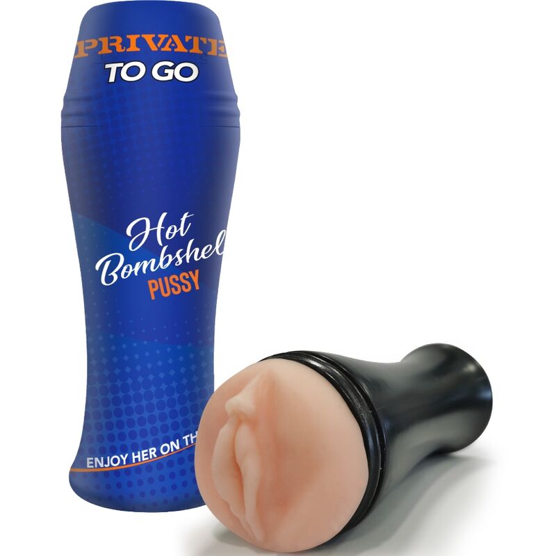 La marca PRIVATE nos facilita esta imagen de su producto PRIVATE - MASTURBADOR HOT BOMBSHELL TO GO para nuestro catálogo.