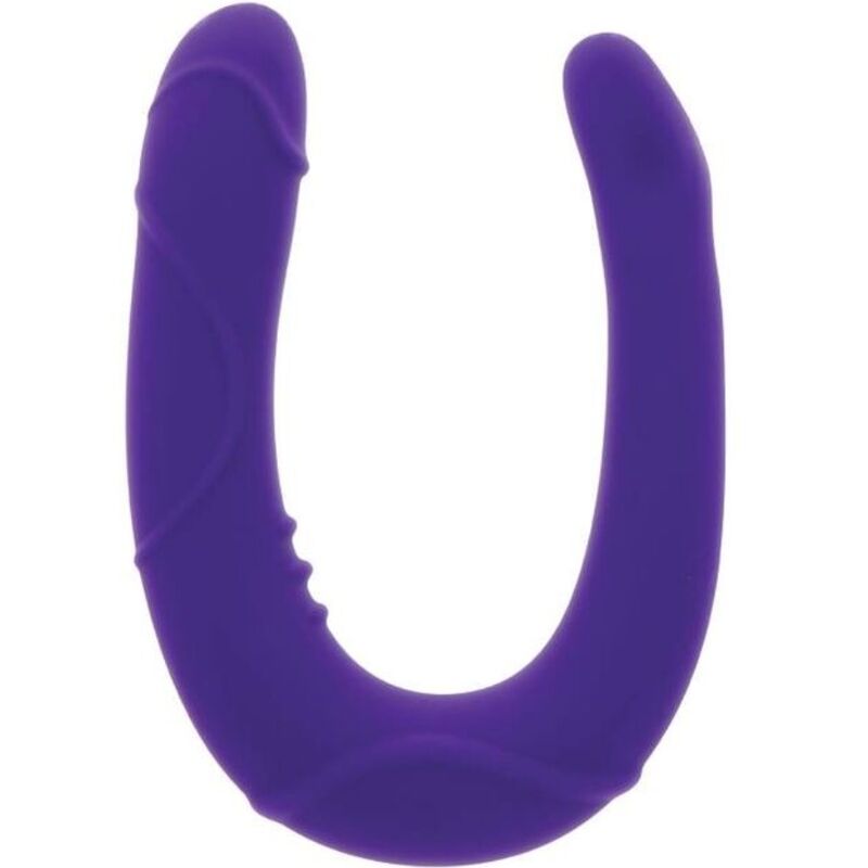 La marca GET REAL nos facilita esta imagen de su producto GET REAL - VOGUE MINI DOBLE DONG MORADO para nuestro catálogo.