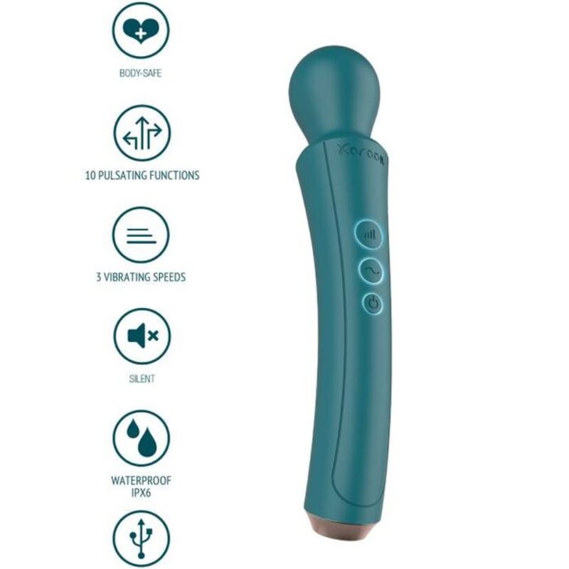 La marca XOCOON nos facilita esta imagen de su producto XOCOON - THE CURVED WAND VERDE para nuestro catálogo.