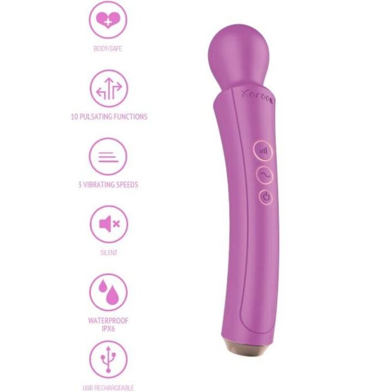La marca XOCOON nos facilita esta imagen de su producto XOCOON - THE CURVED WAND FUCSIA para nuestro catálogo.