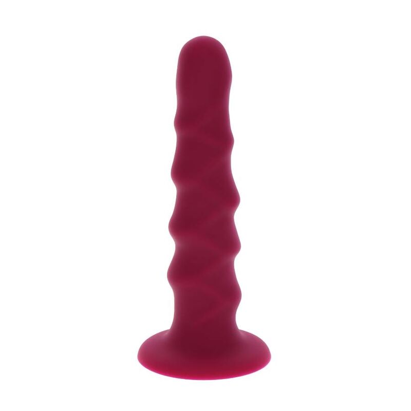 La marca GET REAL nos facilita esta imagen de su producto GET REAL - RIBBED DONG 12 CM ROJO para nuestro catálogo.