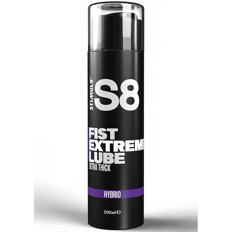 La marca STIMUL8 nos facilita esta imagen de su producto STIMUL8 - S8 EXTREME LUBRICANTE PARA PUÑOS HÍBRIDO EXTRA GRUESO 200 ML para nuestro catálogo.