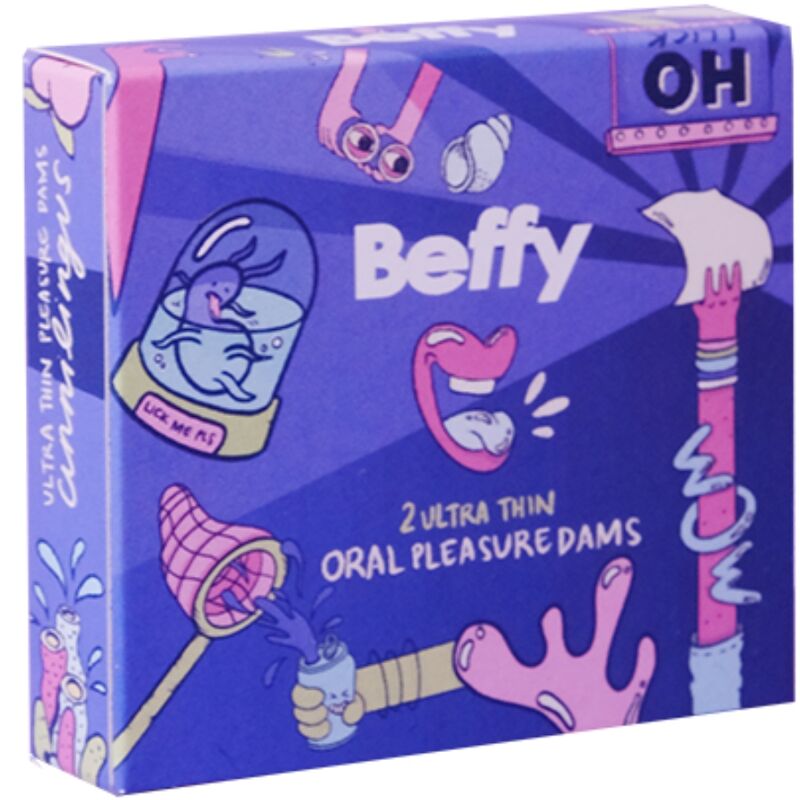 La marca BEFFY nos facilita esta imagen de su producto BEFFY - SEXO ORAL CONDOM para nuestro catálogo.