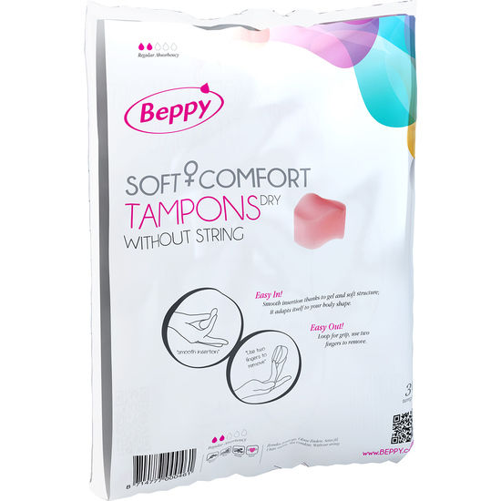 La marca BEPPY nos facilita esta imagen de su producto BEPPY - TAMPONES CLASICOS 30 UDS para nuestro catálogo.