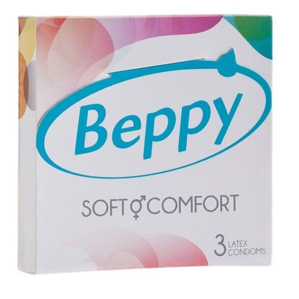La marca BEPPY nos facilita esta imagen de su producto BEPPY - SOFT AND COMFORT 3 PRESERVATIVOS para nuestro catálogo.